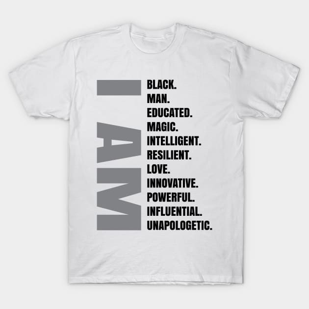 I Am | Black Man T-Shirt by UrbanLifeApparel